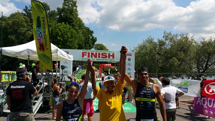 Sara Dossena e Aurelien Raphael trionfano al 32° Triathlon Internazionale di Bardolino