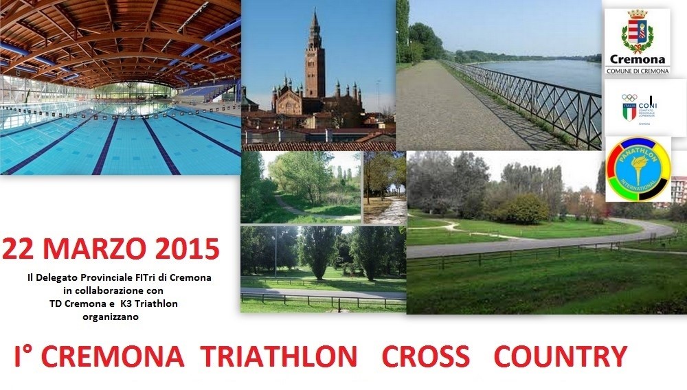 Ultimi giorni per iscriversi al 1° Triathlon Cross di Cremona