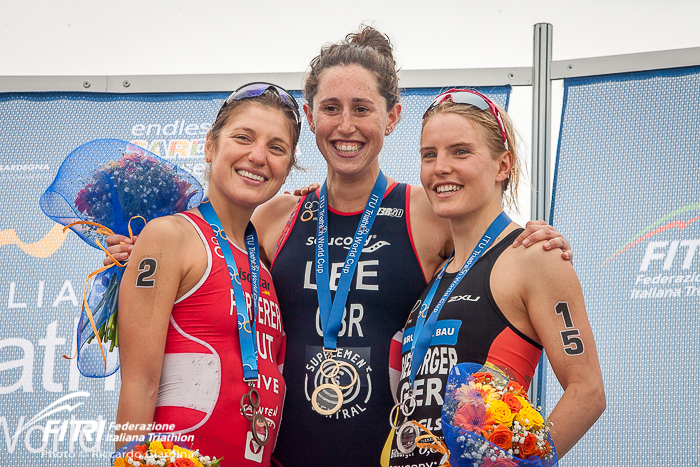 Podio femminile World Cup cagliari 2016