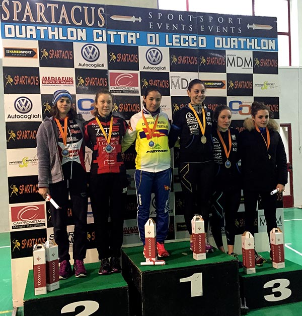 3° Duathlon Città di Lecco, vincono Marco Corrà e Alice Capone nella 1^ prova di circuito