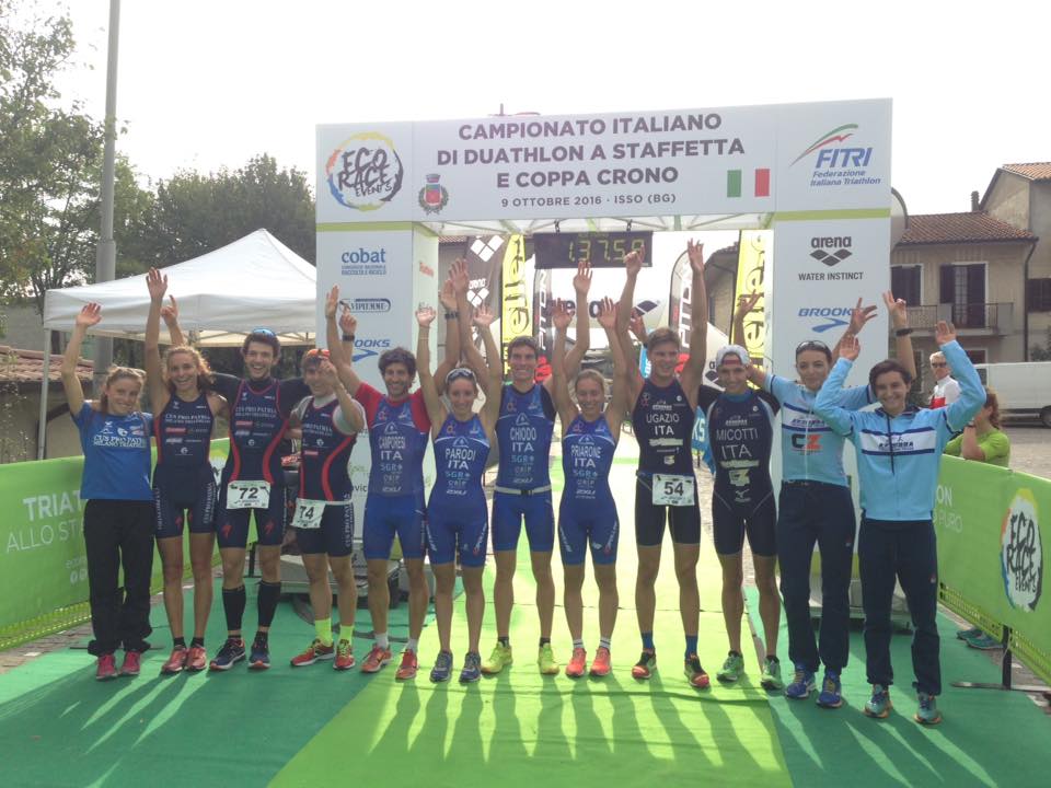 Il TD Rimini vince il Campionato Italiano di Duathlon a squadre a staffetta davanti al Cus Pro Patria Milano e all'Azzurra Triathlon