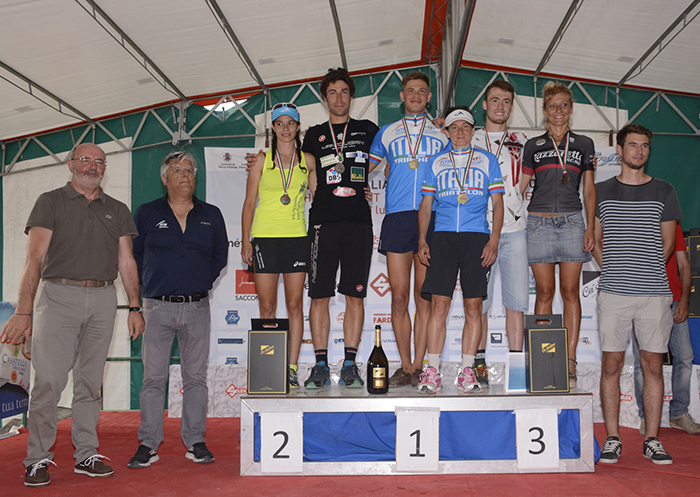 Tricolori Triathlon Cross: Campioni Monica Cibin e Marcello Ugazio a Farra d'Alpago