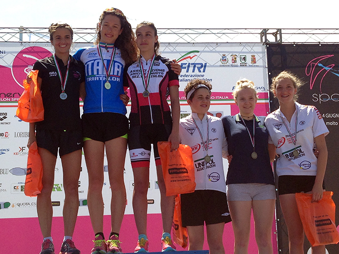 premiazioni Youth b femminile