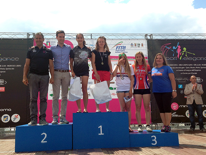 PREMIAZIONE Coppa Ita U23 donne