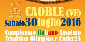 L'elenco aggiornato degli iscritti aventi diritto ai Tricolori di Olimpico di Caorle