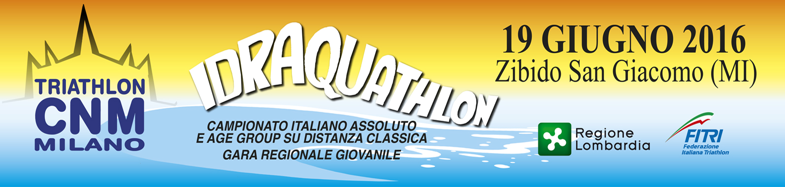 Tricolori Aquathlon a Zibido San Giacomo (Mi)