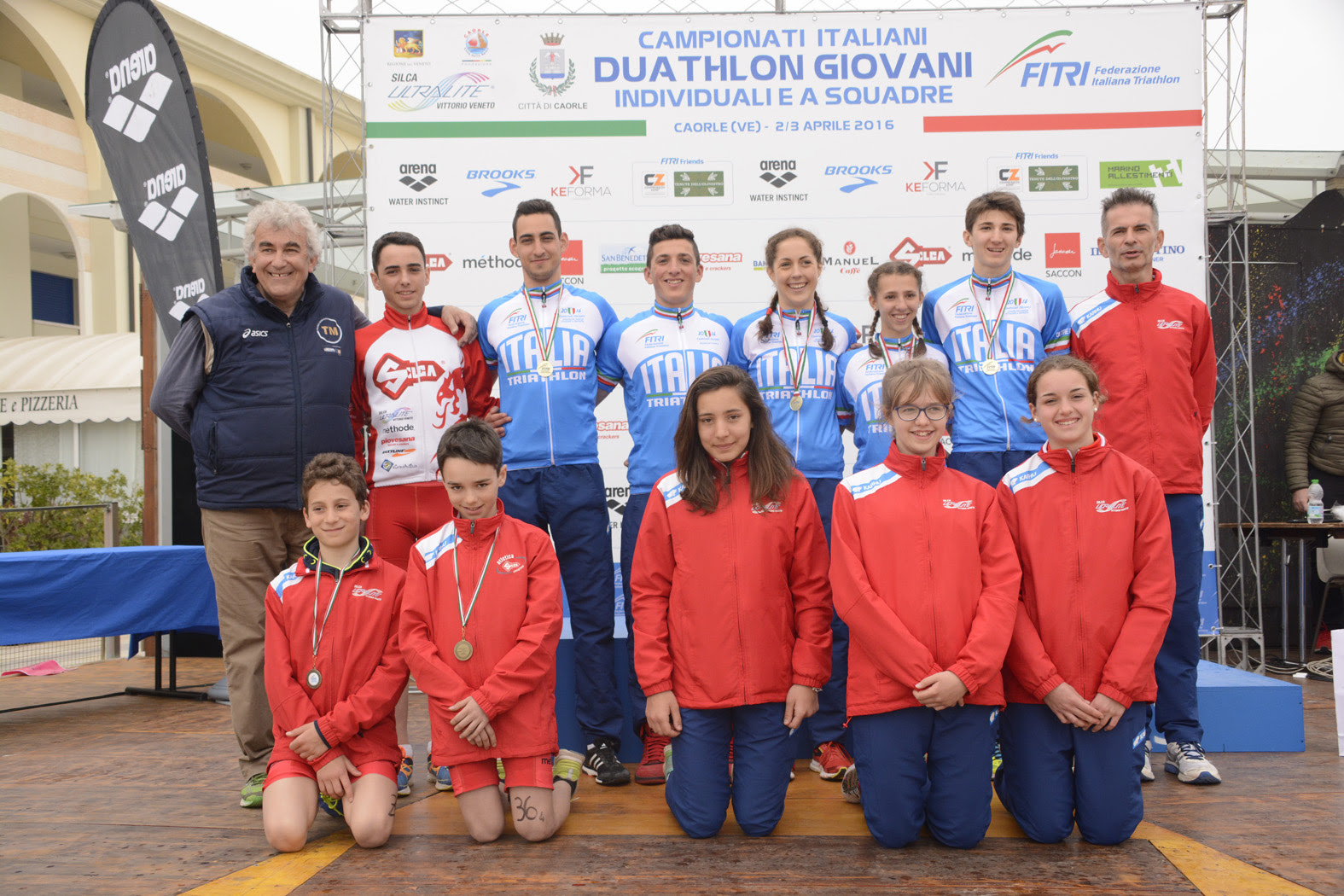Nove draghetti di Silca Ultralite convocati nella rappresentativa veneta di triathlon