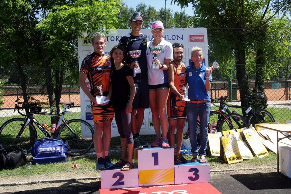 Triathlon Avigliana: successi per Santini e Bajo