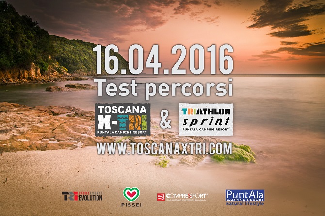 Triathlon Punta Ala Off & Road, si parte il 16 aprile con il test percorsi