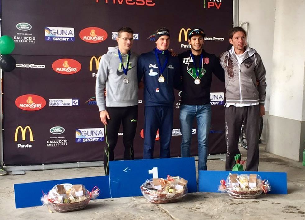 Granbike Triathlon vince il Circuito Cross Triathlon 2016 a San Martino Siccomario. La gara è stata vinta da Cenni e Ugazio