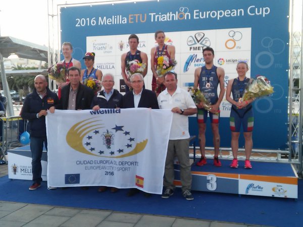 Premiazione DePonti sTEINHAUSER ETUCupMelillaElite