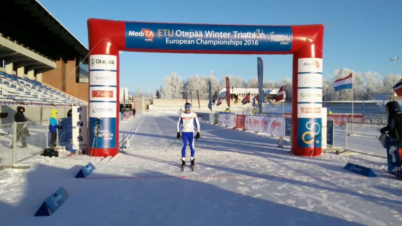 Europei Winter Triathlon Liporace è Argento junior