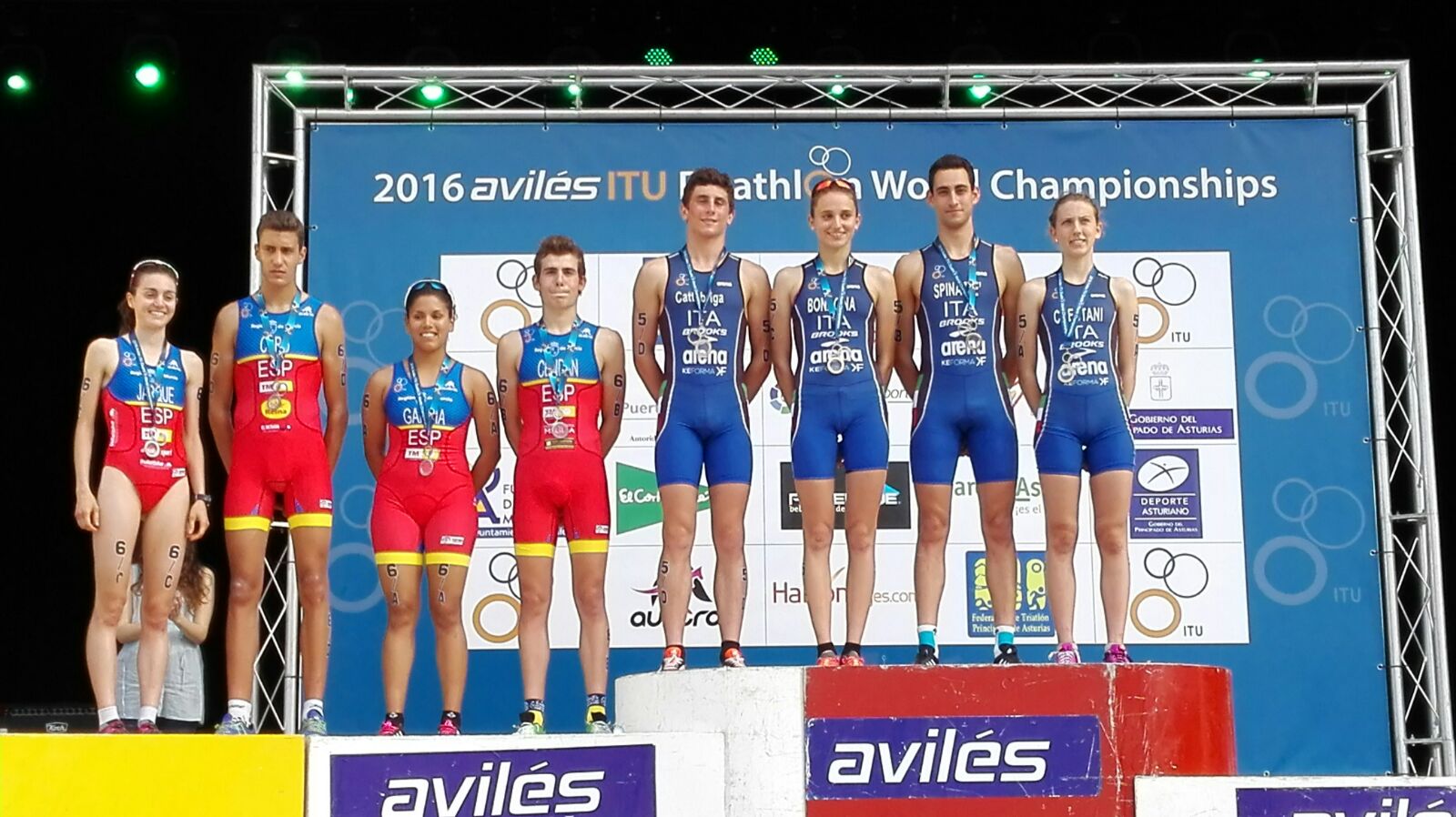 Italia Junior Campione  del Mondo Team Relay!