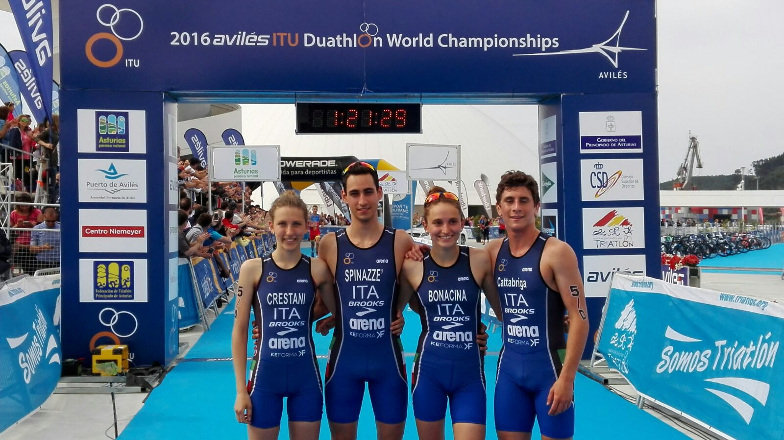 staffetta duathlon mondiali aviles 