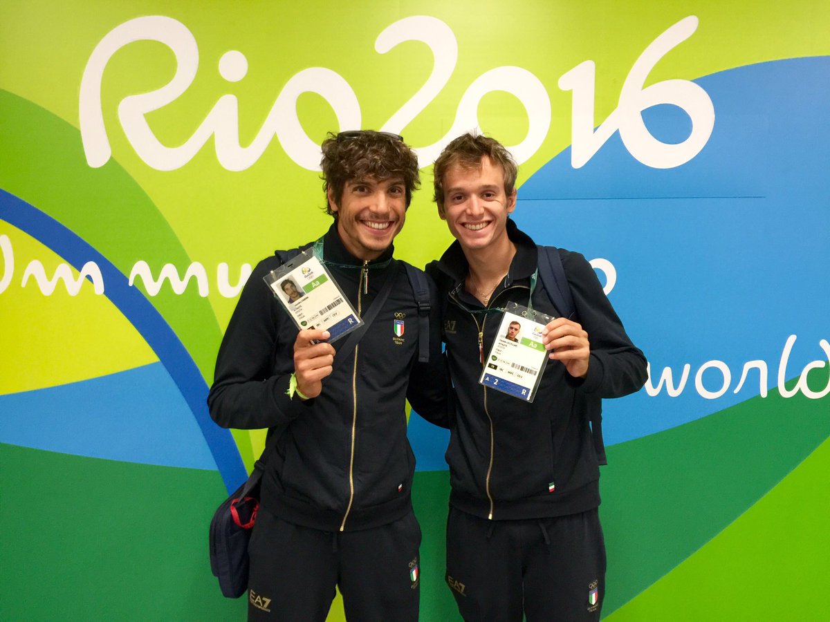 Fabian e Uccellari a RIO2016