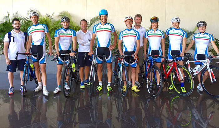 Foto Gruppo azzurro in Wts 1 tappa rev