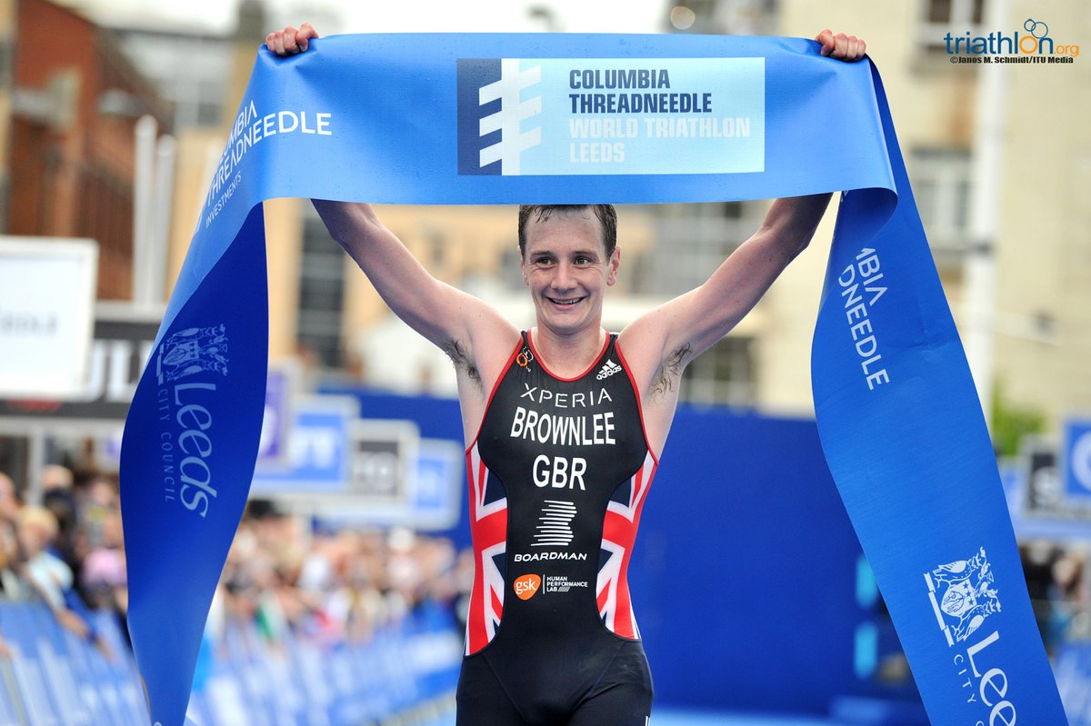 arrivo Brownlee Leeds