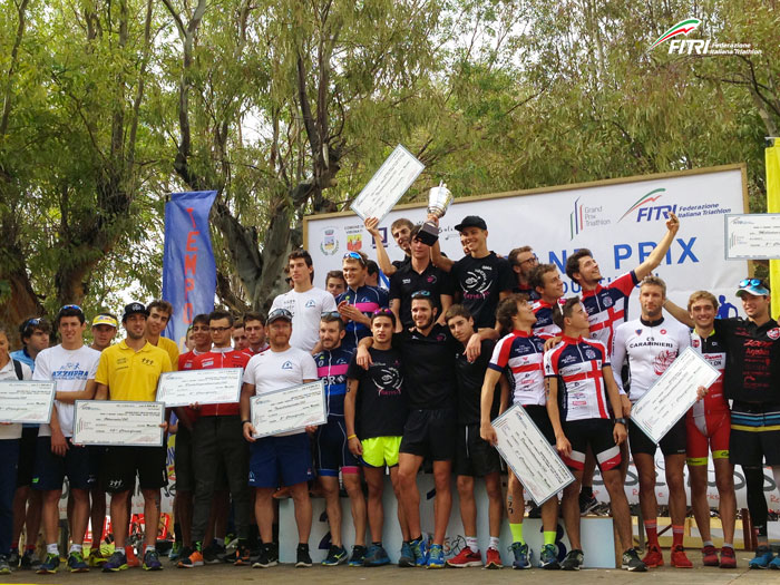 GP TRIATHLON Premiazione uomini