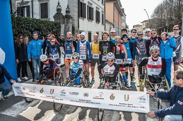 A Romano di Lombardia il Campionato Italiano Duathlon paralimpico