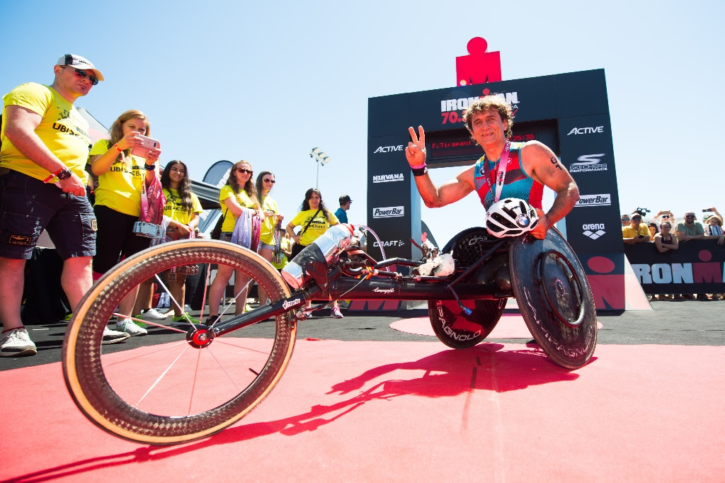 Cyril Viennot e Lisa Huetthaler conquistano il podio dell’IRONMAN 70.3 Italy Pescara 2017