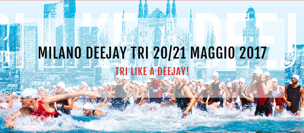 Milano Idroscalo 20-21 maggio DEEJAY TRI, format per tutti anche una Coppa Crono