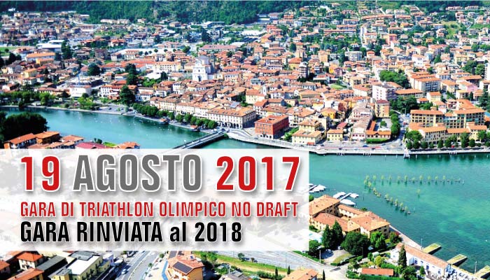 Annullamento Gara di Triathlon Olimpico No Draft del 19 Agosto a Sarnico