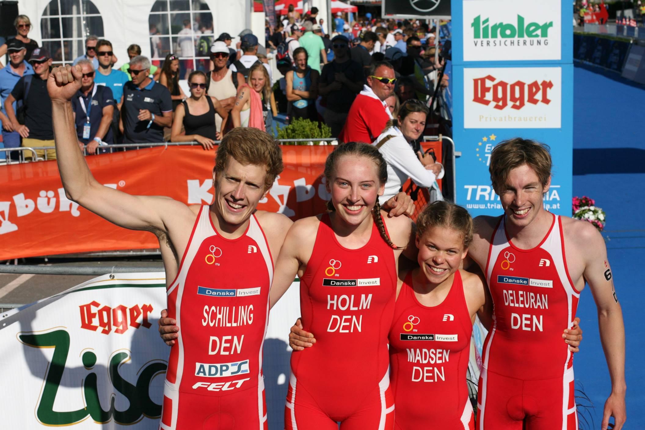 Sorpresa Danimarca tra gli Elite e Oro Junior a Ungheria, si chiude l’Europeo di Triathlon a Kitzbuhel con le Mixed Relays