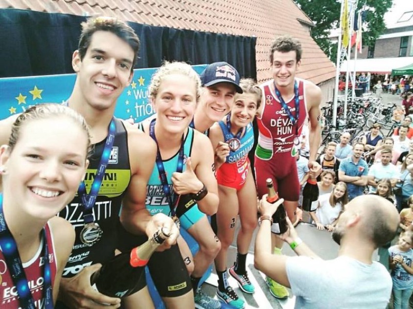 Gianluca Pozzatti d'Argento in Coppa Europa Triathlon! Doppietta belga a Wuustwezel con i vincitori Van Riel e Barthelemy