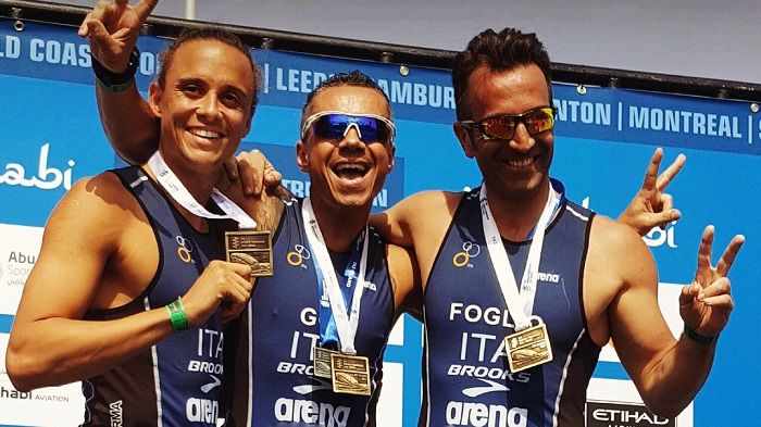 Age group italiani soddisfazioni ad Abu Dhabi! Vittoria di Foglio, Tricasi Candiano e Maynard che vincono lo ‘sprint team’