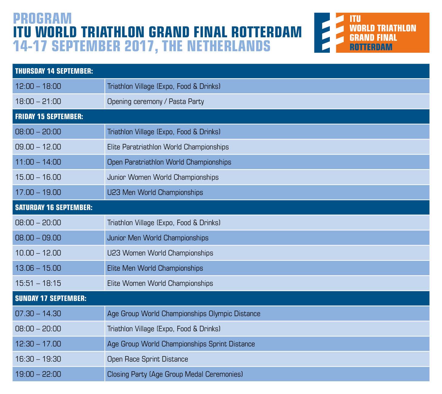 programma rotterdam2017