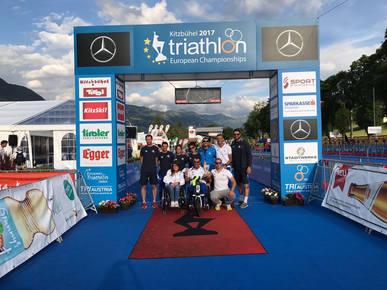 Paratriathlon Europei: Giovanni Achenza non delude è medaglia di Bronzo! I piazzamenti degli atleti a Kitzbuhel