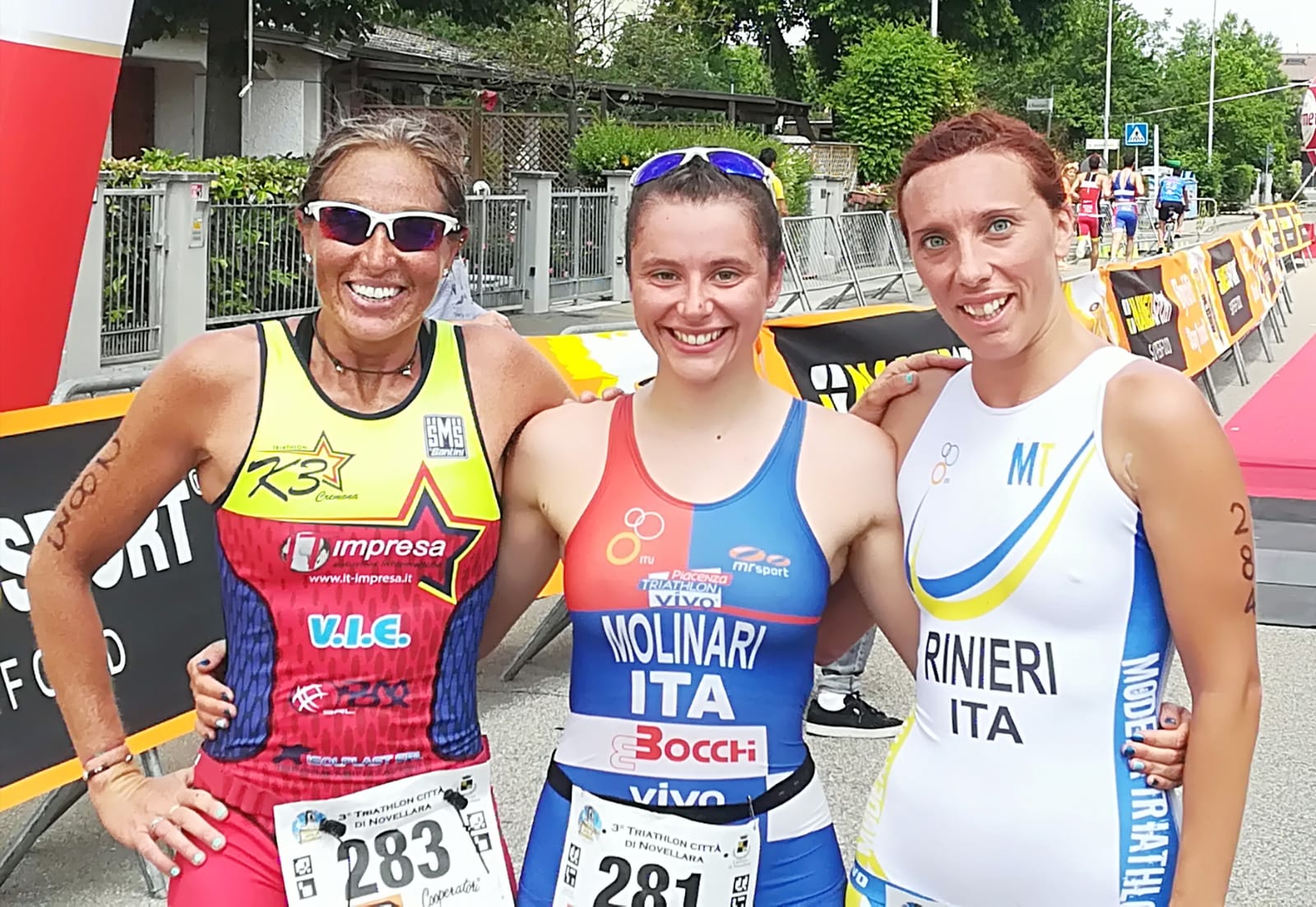 Emilia - Romagna, Campionato Regionale assoluto ed Age - Group 2018: 3° Triathlon Sprint città di Novellara