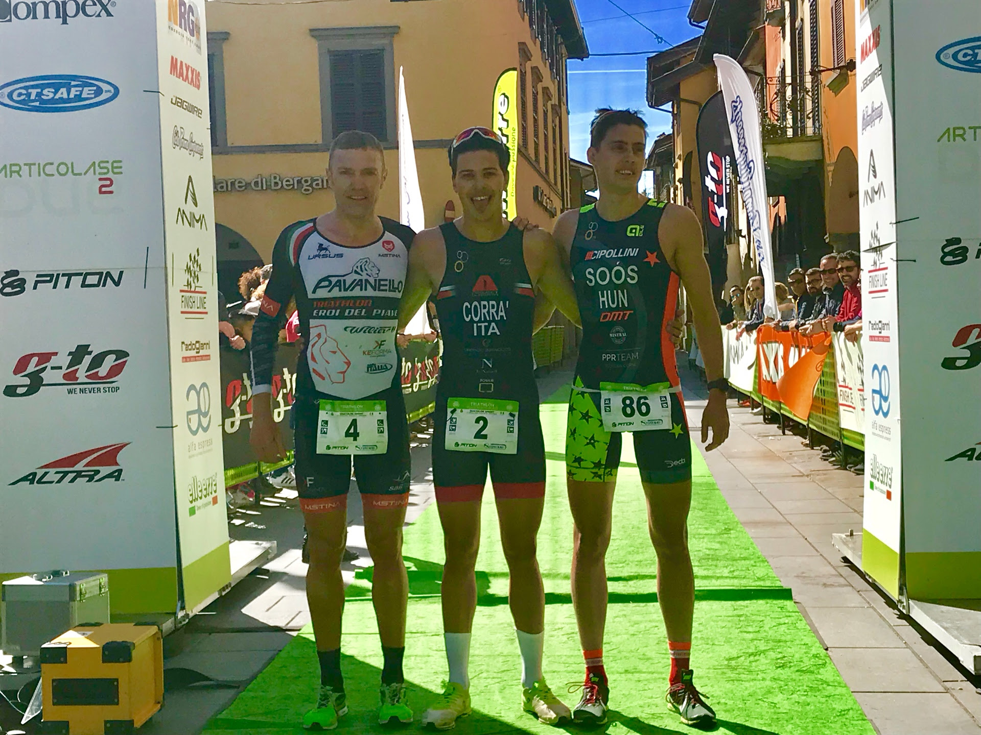 7° Duathlon Città di Romano di Lombardia (BG) Corrà e Bragmayer trionfano