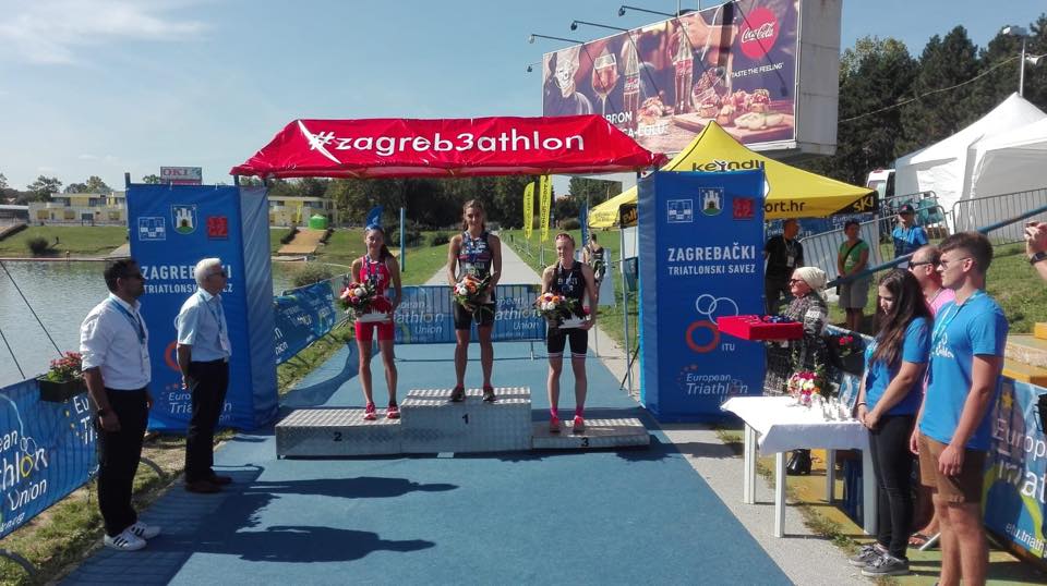 podio femminile etu cup junior zagabria 18