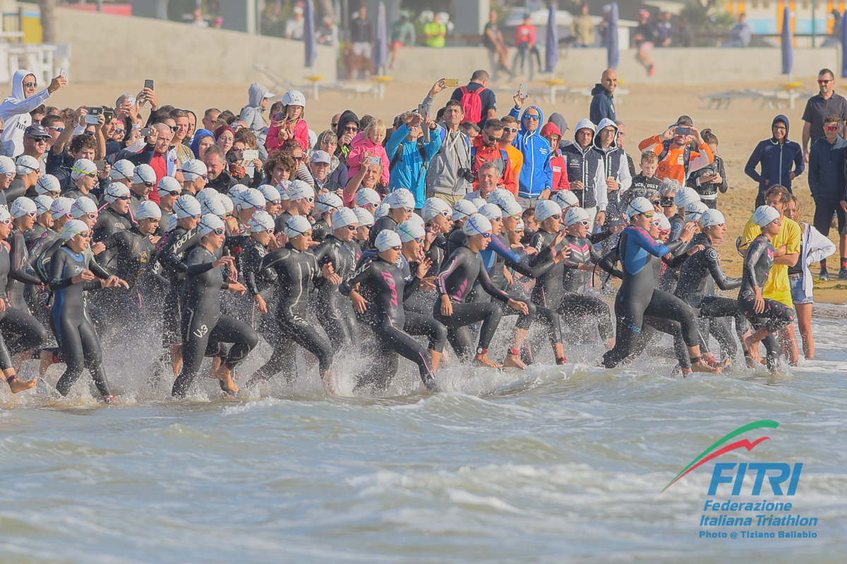 Tricolori Triathlon Sprint di Lignano e Staffetta 2+2: online le start list