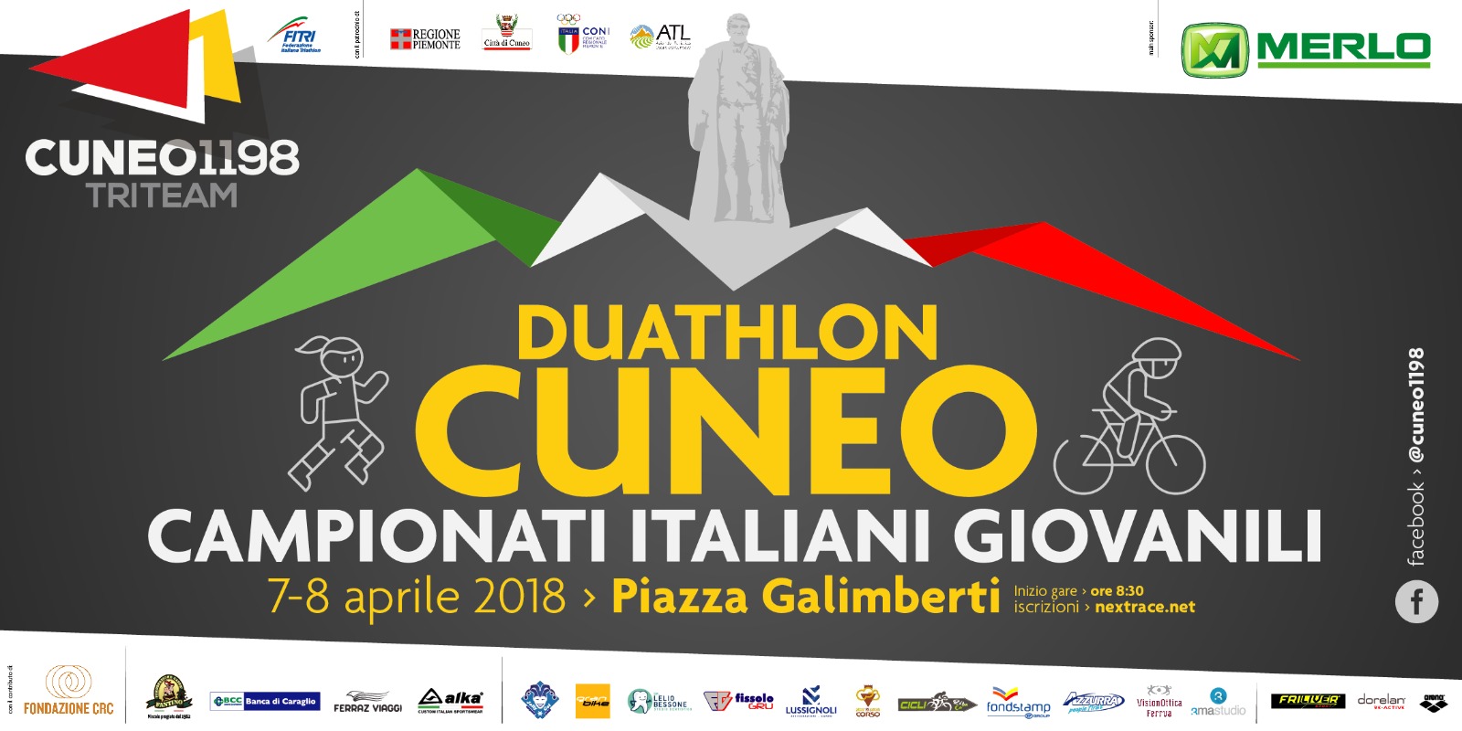 Tricolori Duathlon Giovani Cuneo: elenco iscritti