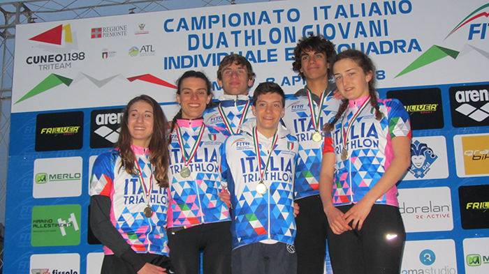 campioni duathlon giovani 2018 web