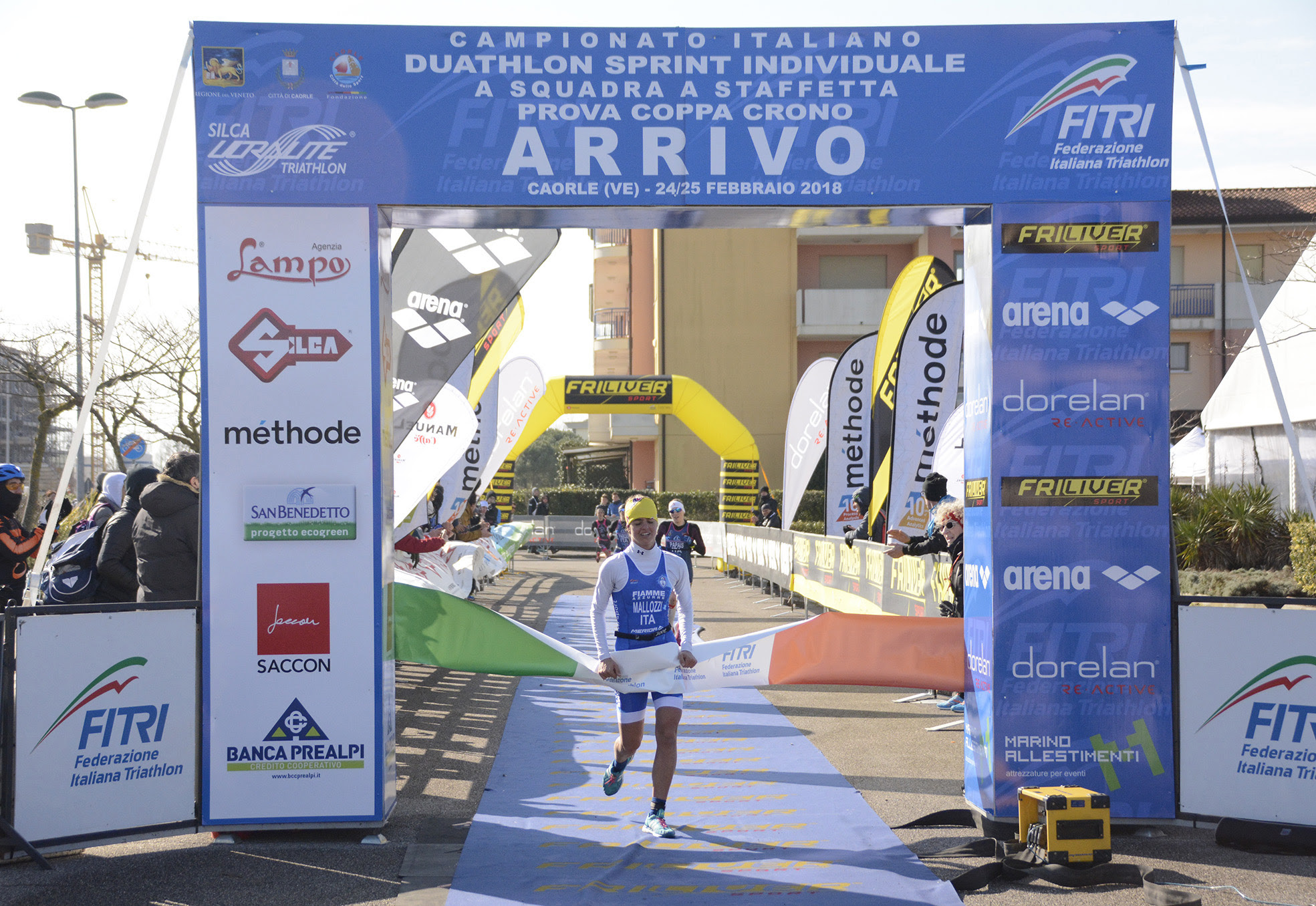 ARRIVO MALOZZI CAORLE 2018