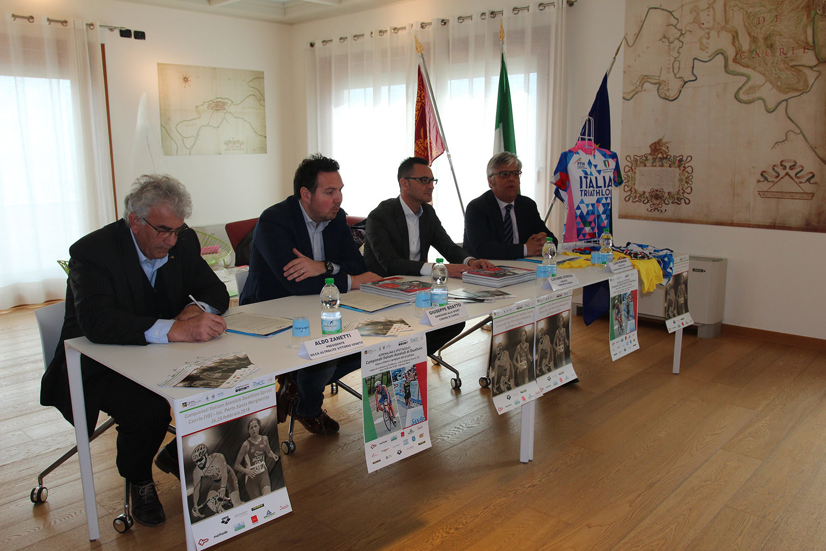 presentazione caorle 2018 tricolori duathlon