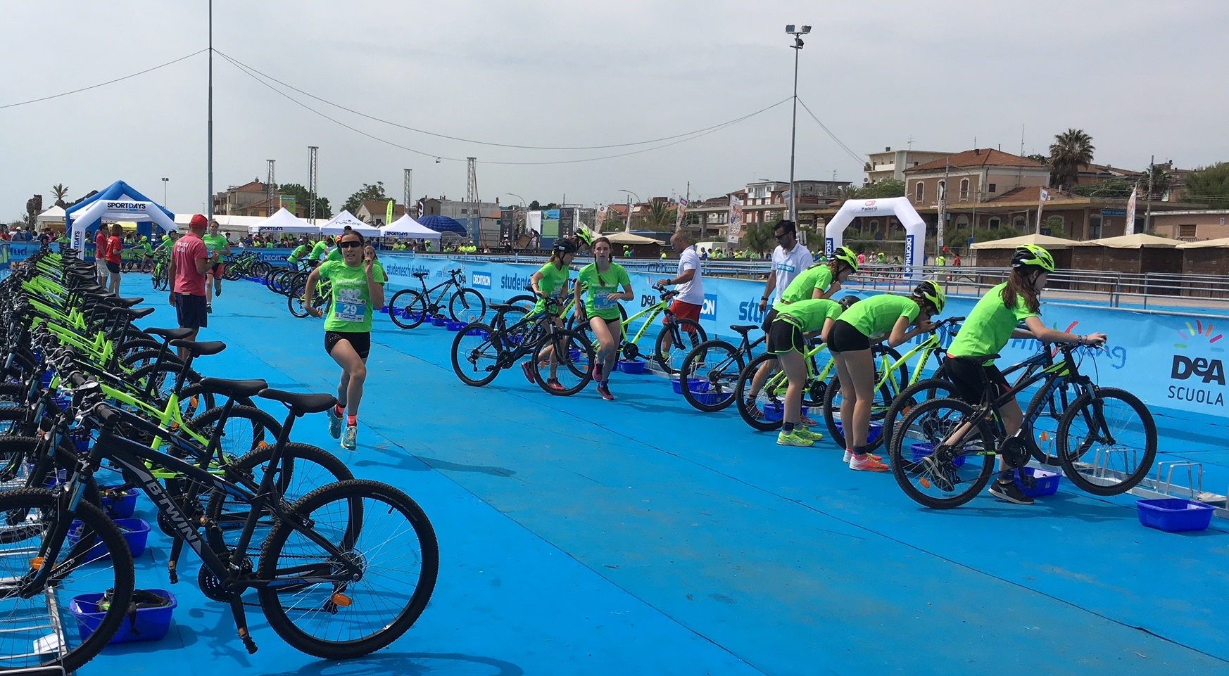 Finale Studenteschi Duathlon – i partecipanti a Porto sant’Elpidio del 1 giugno