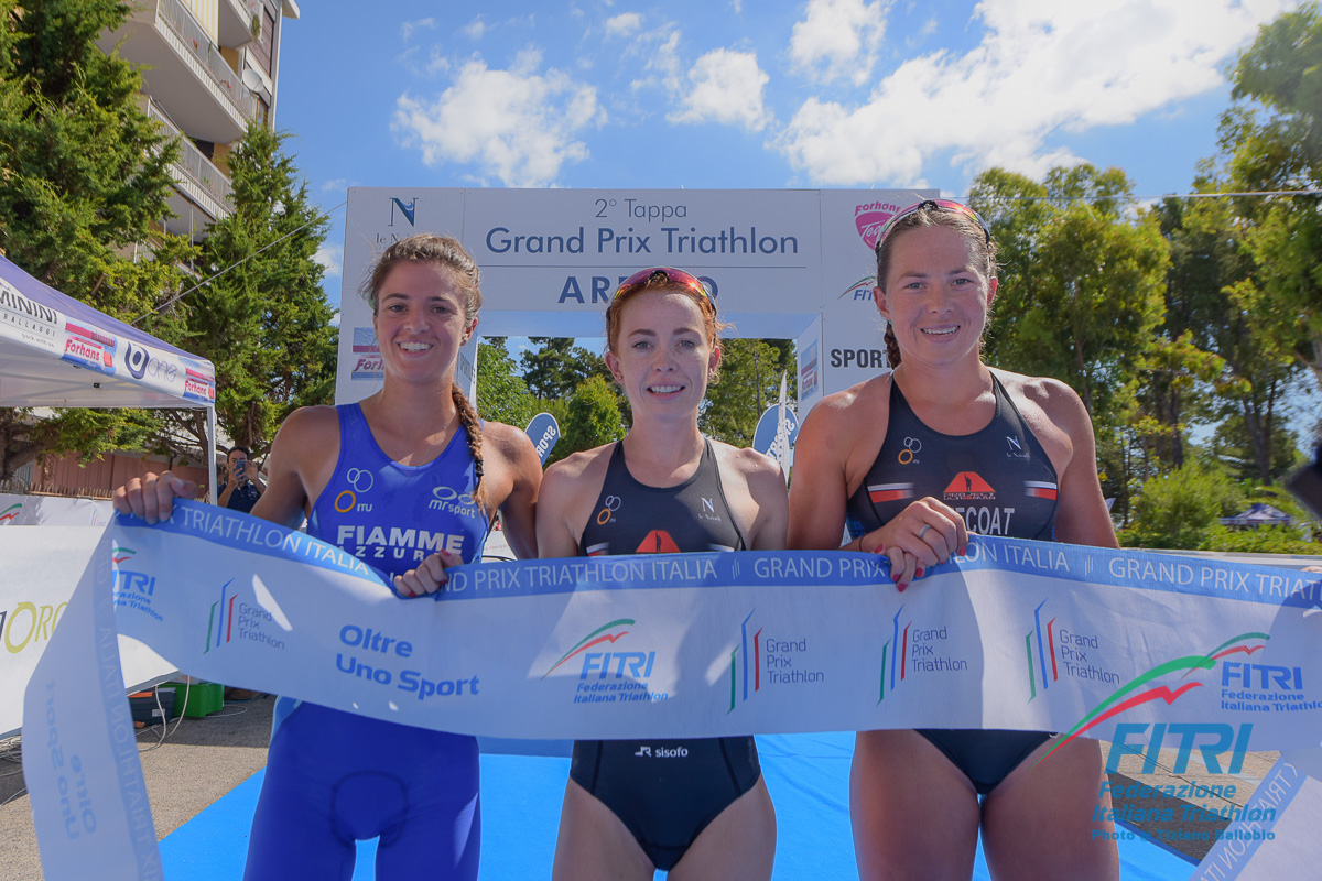 Doppietta australiana al Grand Prix Triathlon a Pescara, vincono McShane e Walkington. Mallozzi seconda