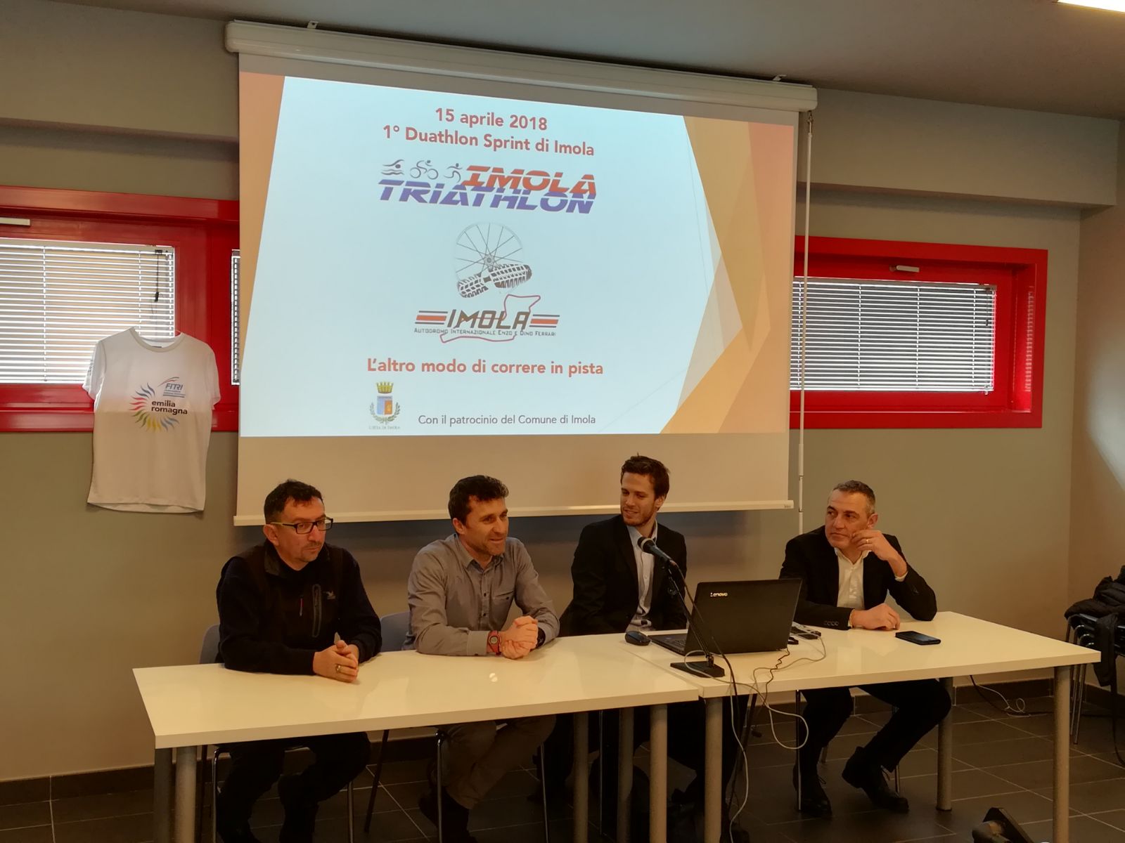 Presentato il Duathlon di Imola alla cittadinanza