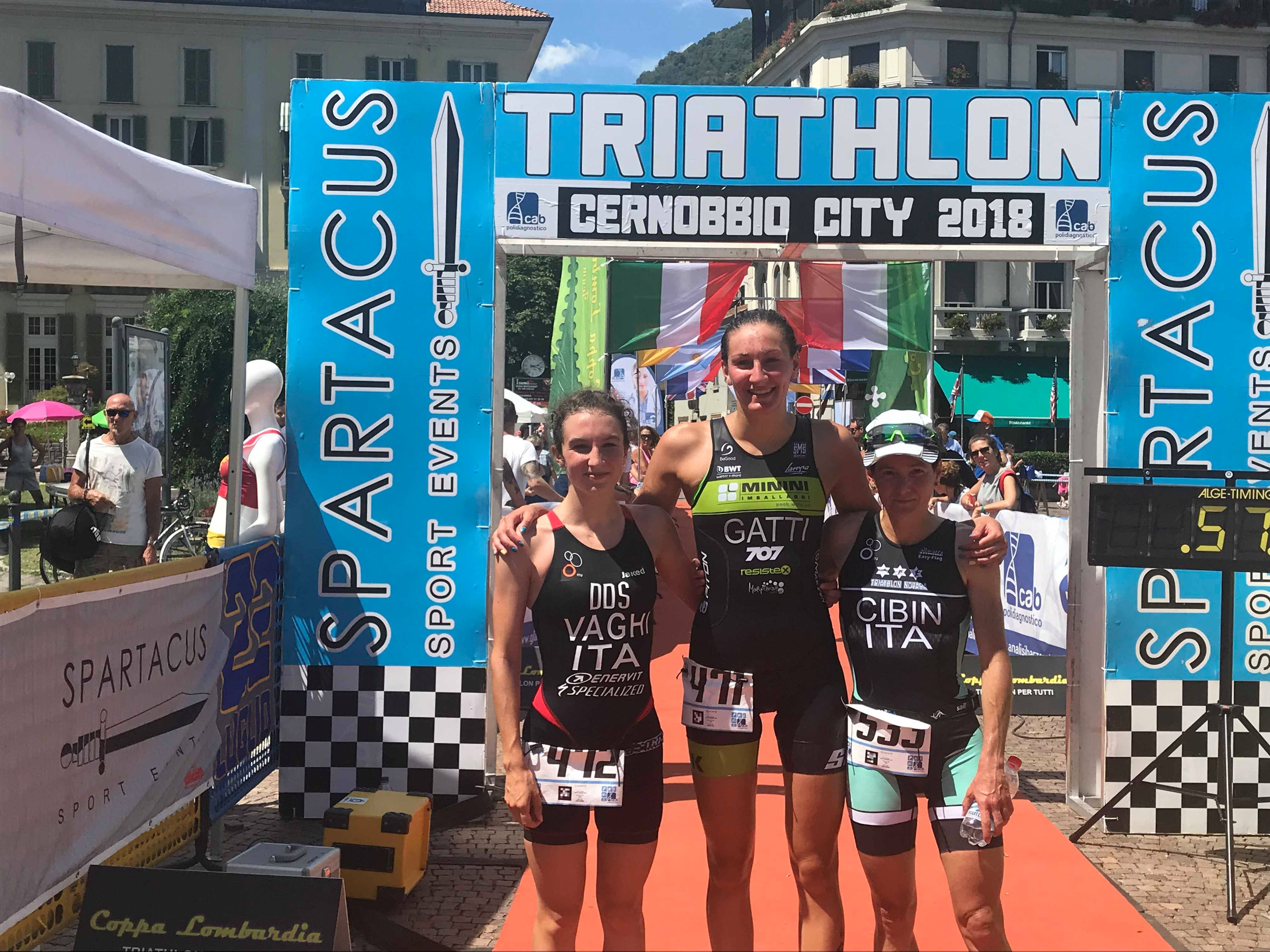 Triathlon sprint di Cernobbio trionfo per Risti
