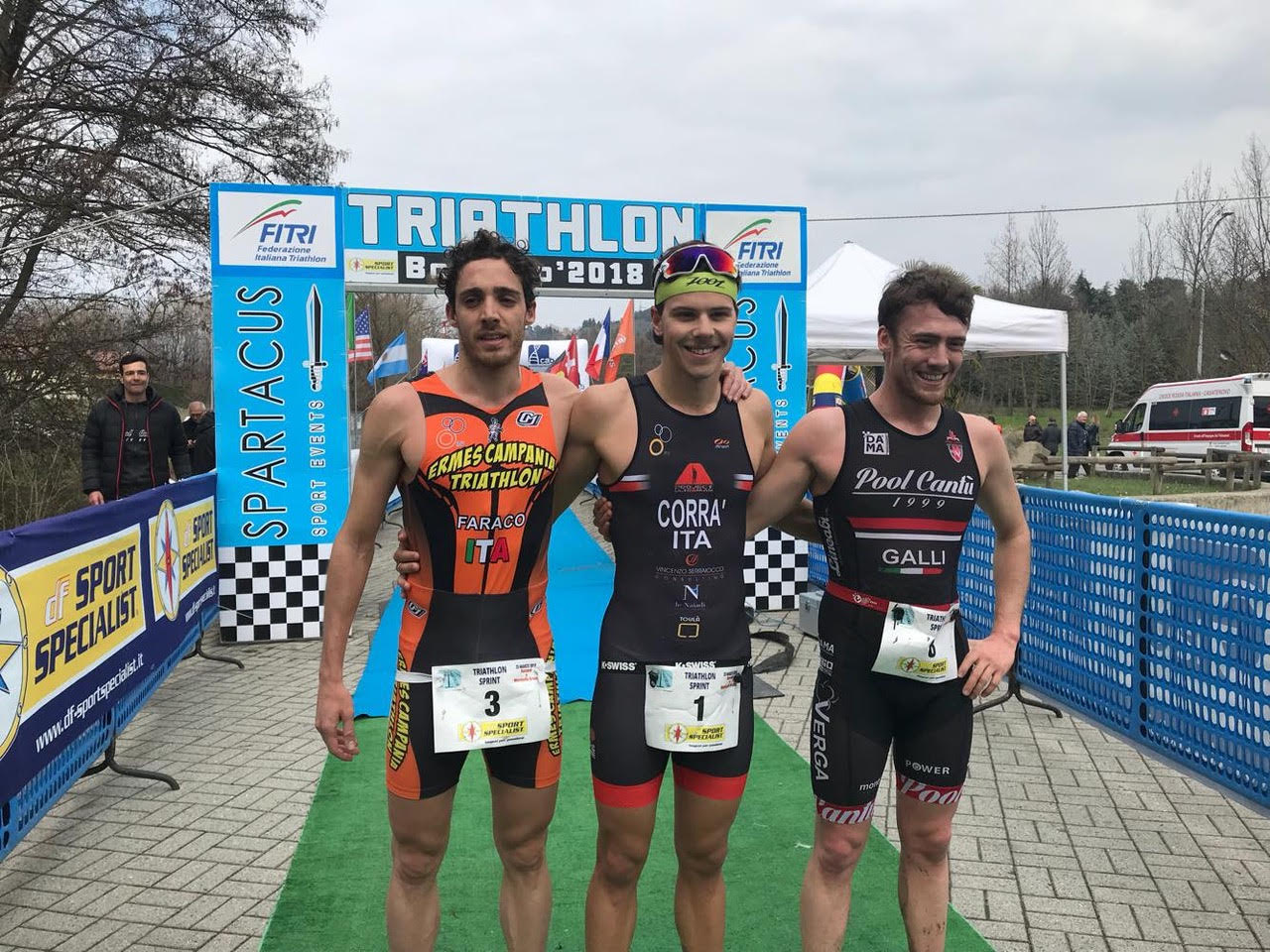 Marco Corrà e Luisa Iogna-Prat vincono la quinta edizione del Triathlon Sprint di Barzanò e Monticello