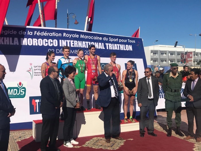 Dakhla ATU Sprint Triathlon African Cup, Corrà 4° e Iogna Prat 5°