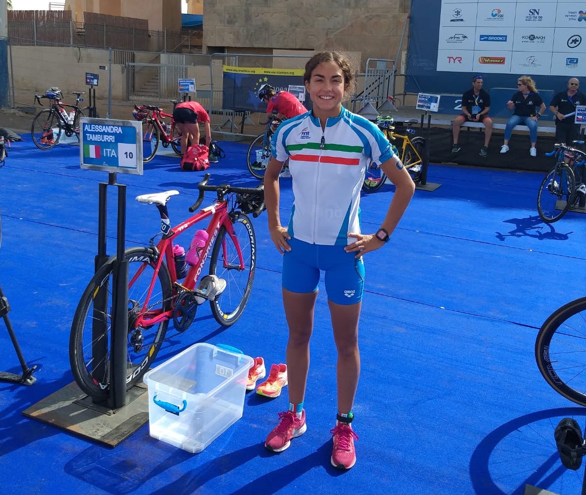 Europei Triathlon Under 23: Tamburri 15^, titoli agli elvetici Studer e Derron