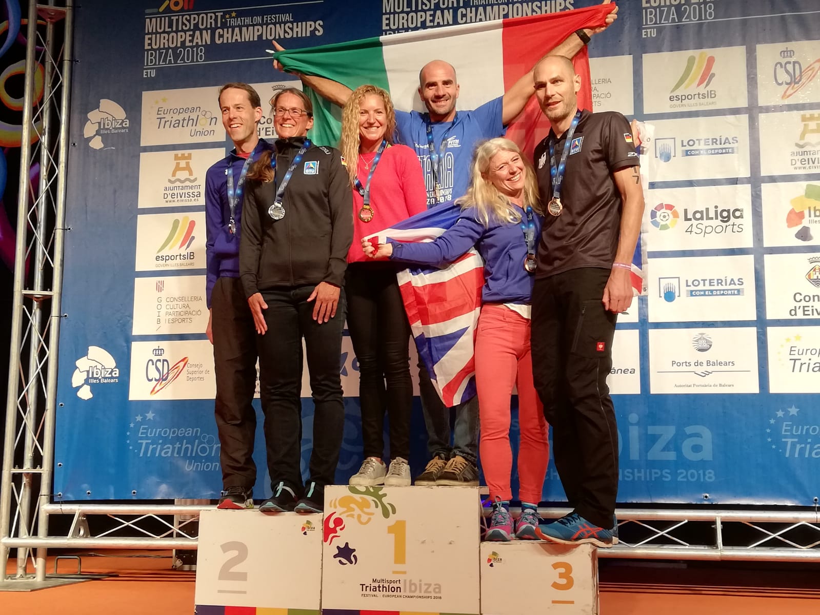 Europei Multisport: ultima giornata trionfale per gli Age Group italiani a Ibiza