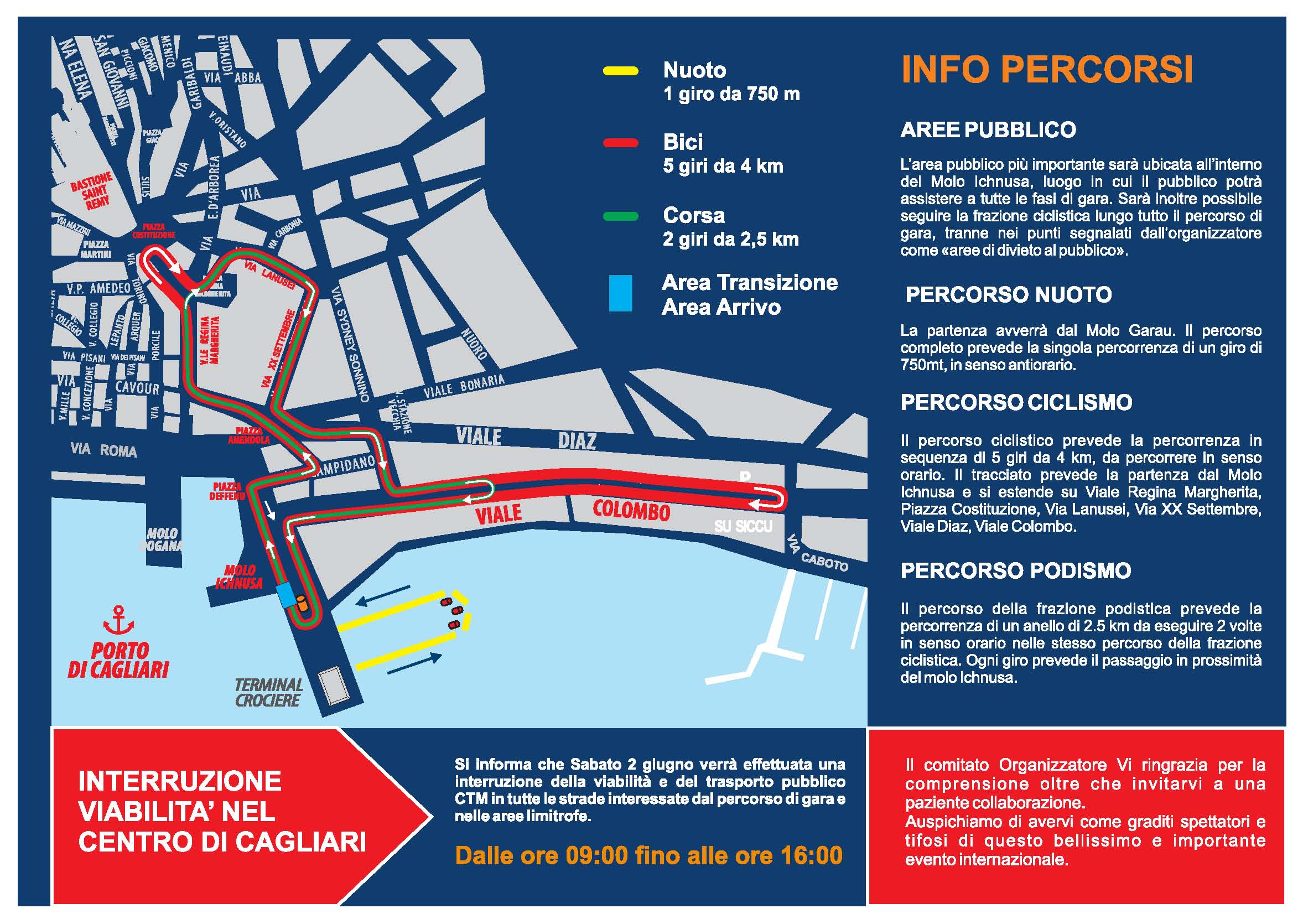 mappa circuito viabilità