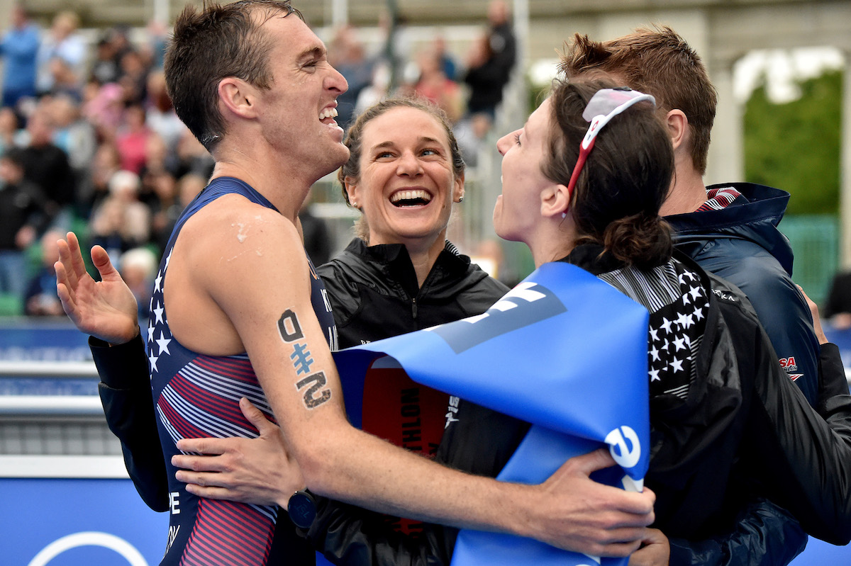 Usa dominano la World Triathlon Mixed Relay Series di Nottingham, Italia nona