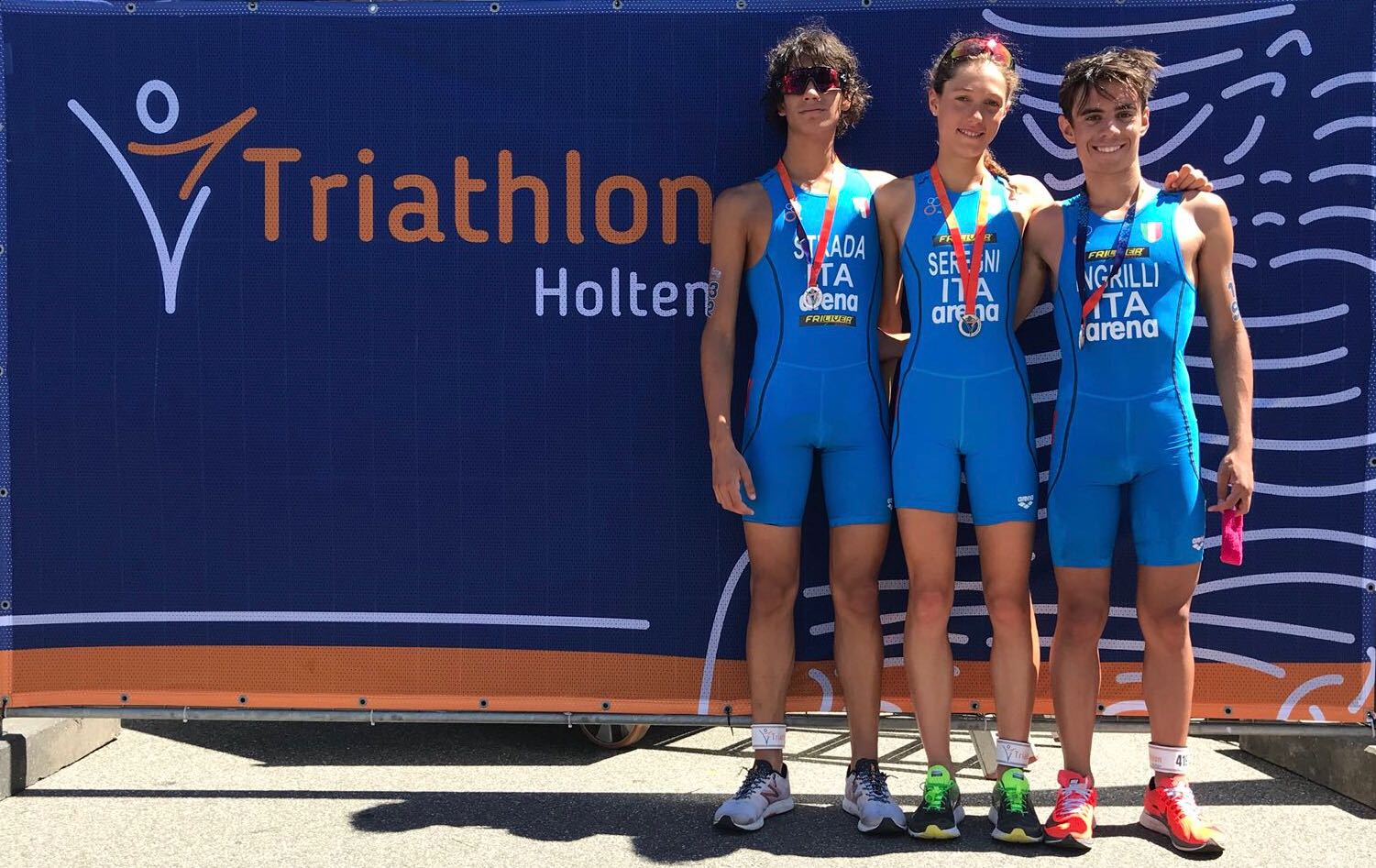 Holten ETU Triathlon Junior European Cup: 7° Strada, 13^ Ingrillì e Seregni  